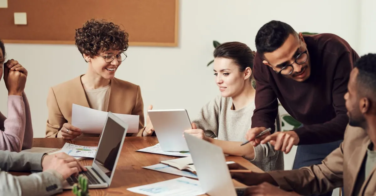LeadPerk outsourced sales team collaborating to generate qualified B2B leads and appointments for Irish businesses